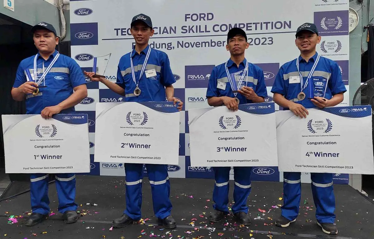 RMA Indonesia Selenggarakan Ford Technician Skill Competition 2023