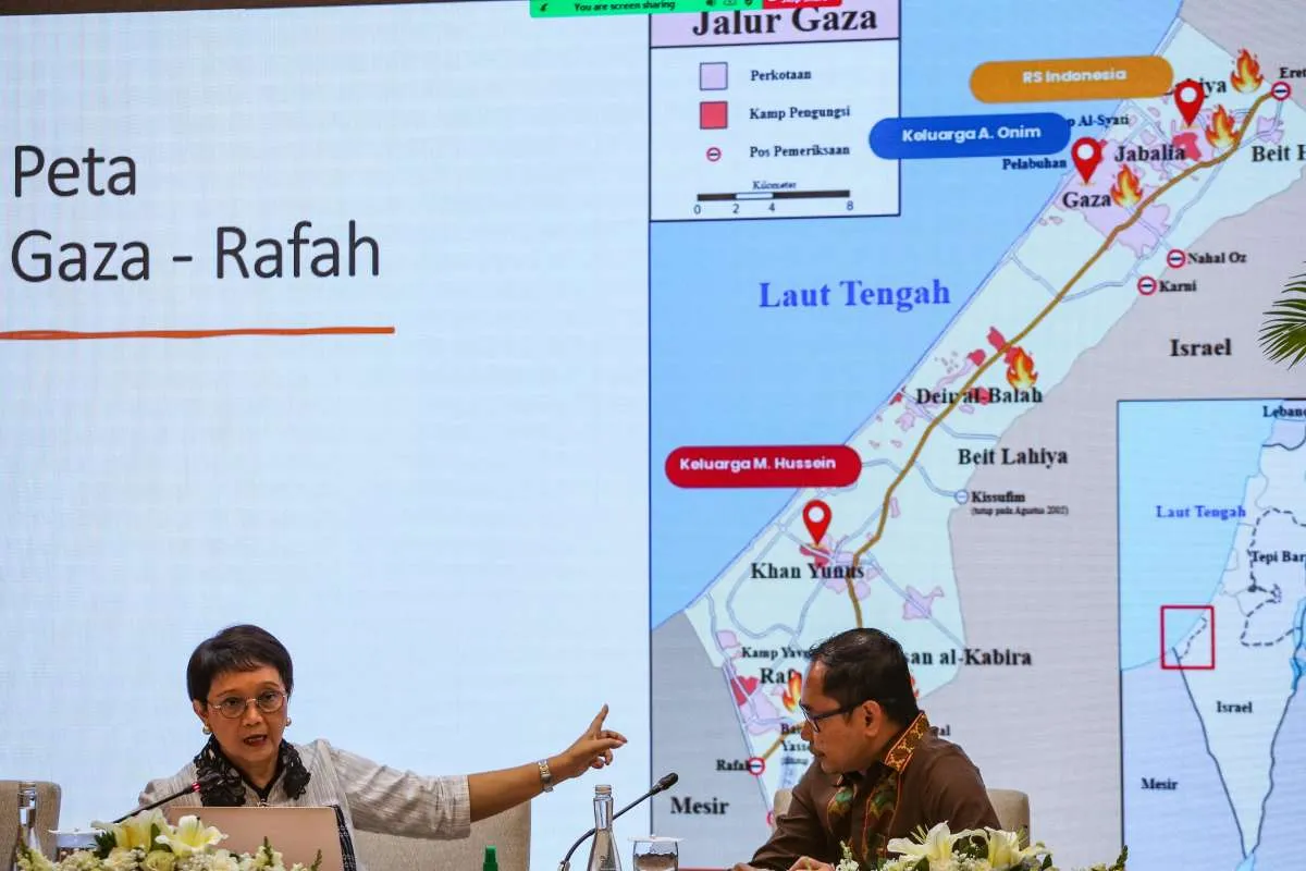 Alhamdullillah, 4 WNI dan 1 Istri WNI Telah Berhasil Dievakuasi dari Gaza