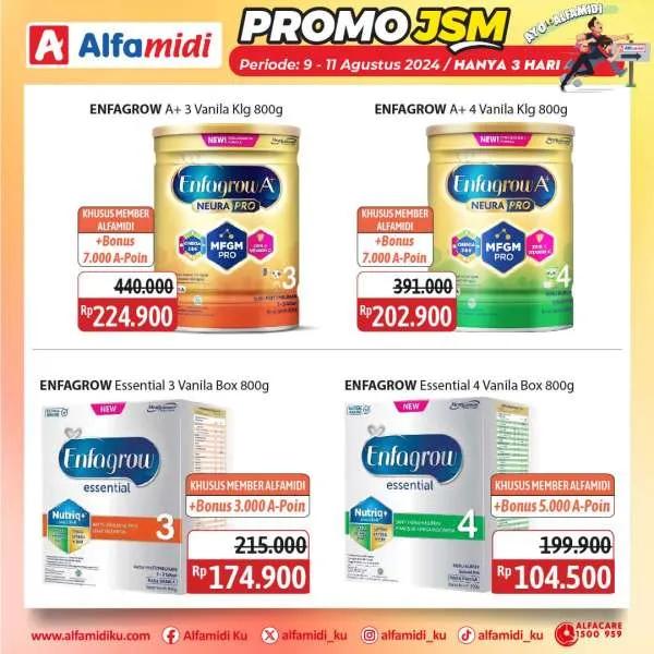 Promo JSM Alfamidi Periode 9-11 Agustus 2024