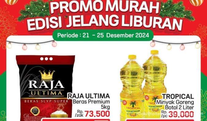 Promo Minyak Goreng di Indomaret dan Lotte Mart, Berakhir Hari Ini 25 Desember 2024