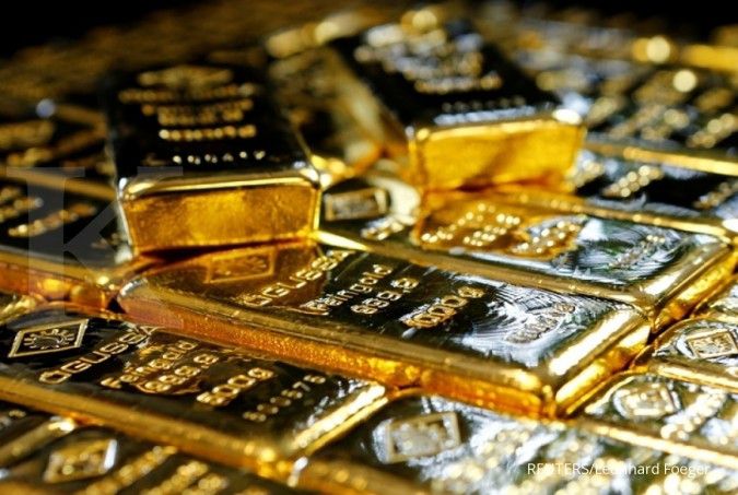Laporan outlook IMF bikin harga emas makin berkilau 