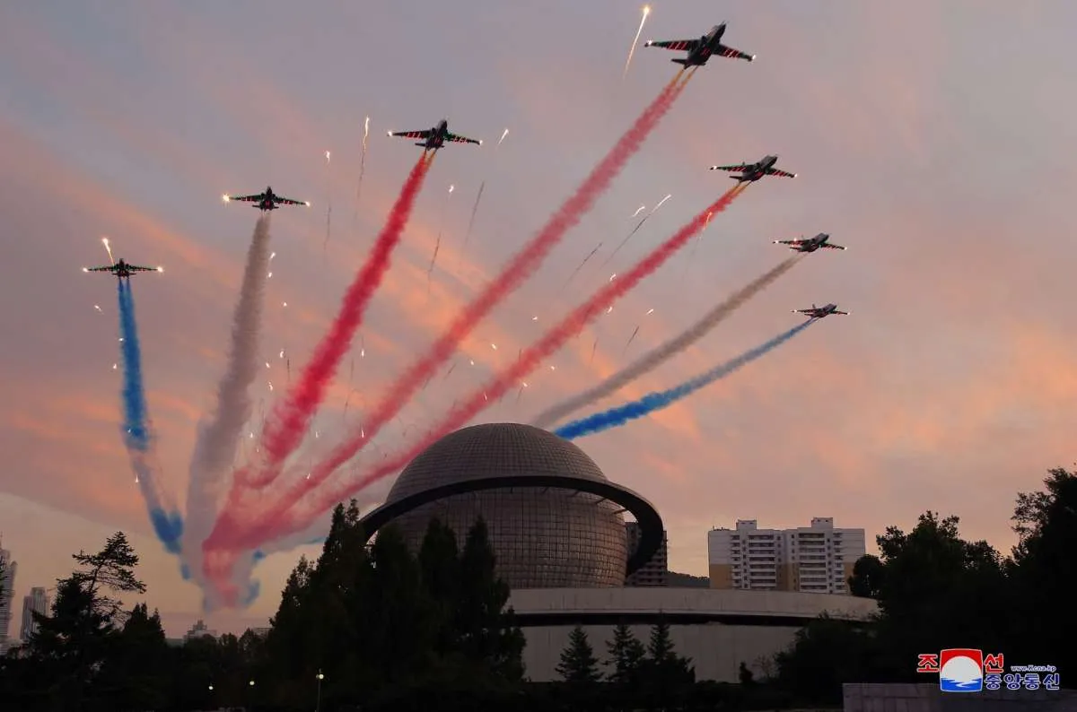Makin Panas, Korea Utara Terbangkan 180 Pesawat Militer di Perbatasan