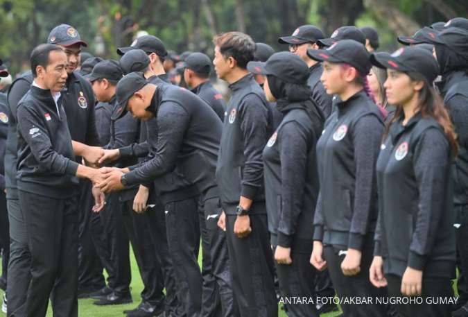 Lepas Kontingen Indonesia ke Asian Games Hangzhou, Jokowi Targetkan Masuk 10 Besar