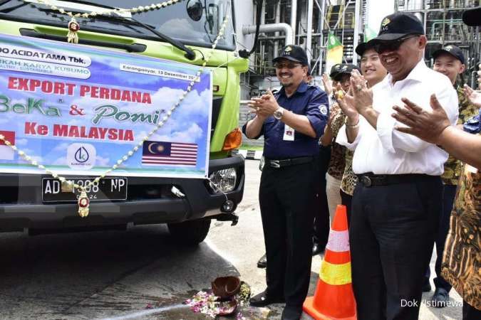 Kementan lepas ekspor perdana pupuk organik Indonesia milik Indo Acidatama 