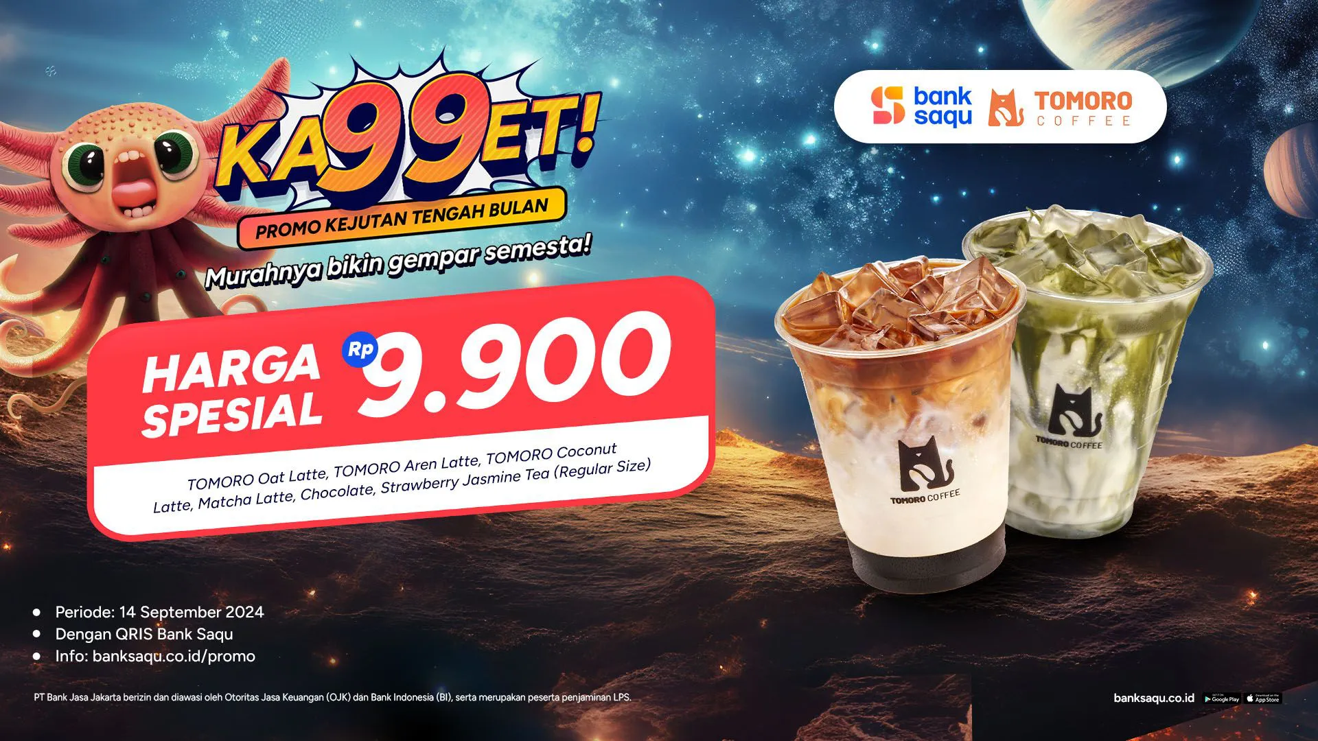 Tomoro - Promo Ka99et Rp 9.900