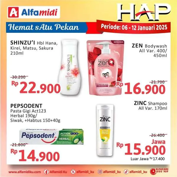 Promo Alfamidi Hemat Satu Pekan Periode 6-12 Januari 2024