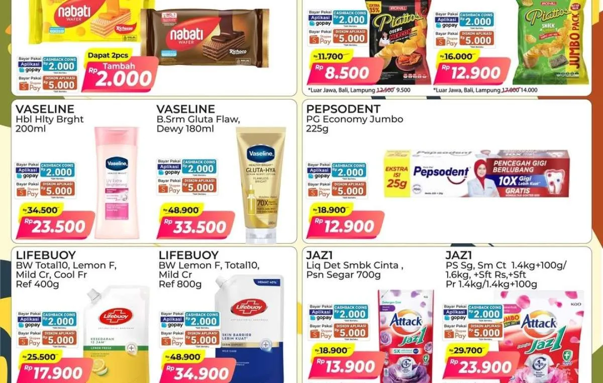 Promo PSM Alfamart Periode 8-15 Januari 2026, Detergent Attack Mulai Rp 13.900