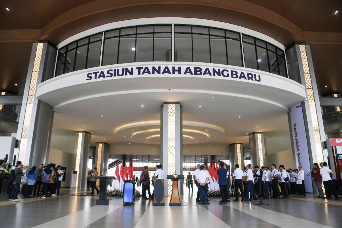 Prabowo Resmikan Stasiun Tanah Abang Baru, Nilai Investasi Capai Rp 380 Miliar