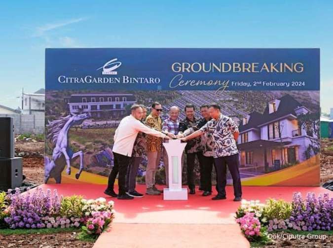 Resmi Groundbreaking, Citra Garden Bintaro Akan Serah Terima Unit Mulai Akhir 2024