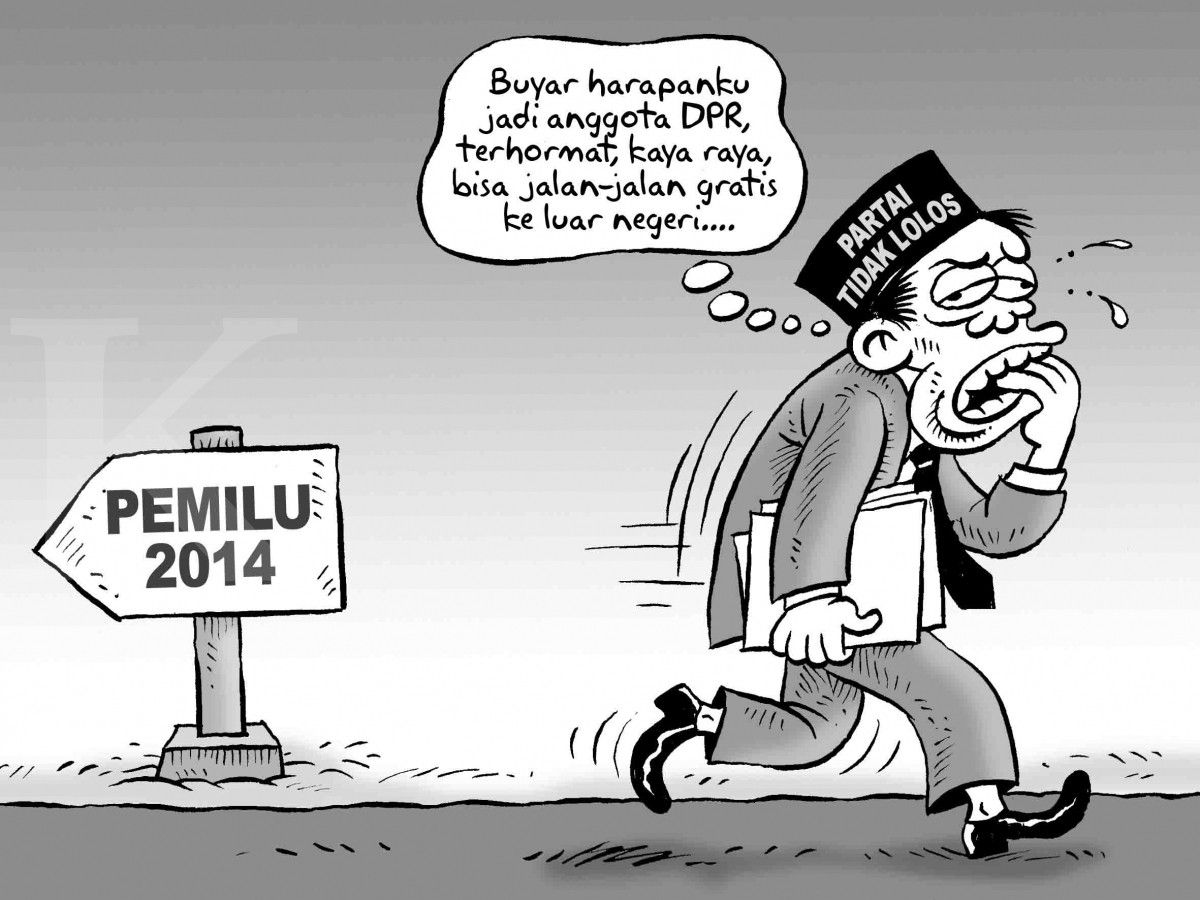 Partai Gagal, Mimpi Jadi Caleg Buyar