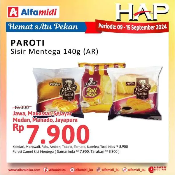 Promo Alfamidi Hemat Satu Pekan Periode 9-15 September 2024