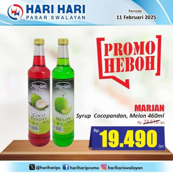 Promo Hari Hari Swalayan Jelang Ramadan 11 Februari 2025