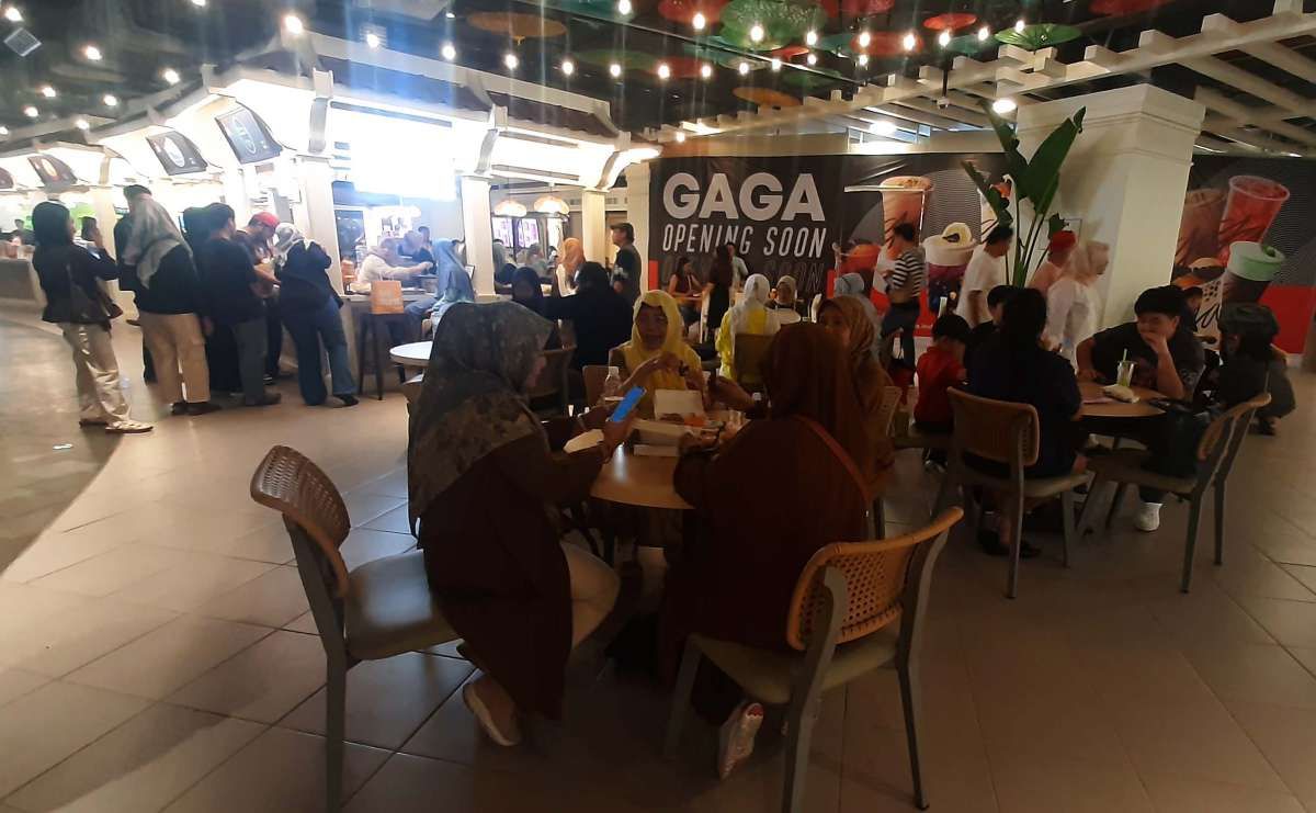 Tenant F&B Kian Mendominasi Pusat Belanja