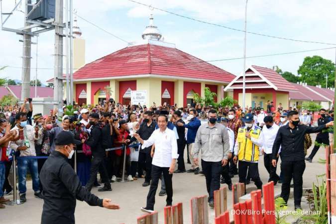 Presiden Jokowi Resmikan 292 Huntap Pasca Bencana Seroja di Provinsi NTB