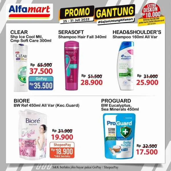 Promo Alfamart Gantung Periode 25-30 Juli 2022