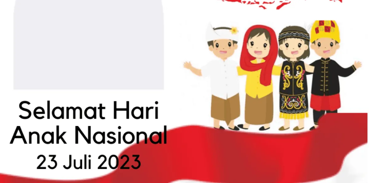 45 Twibbon Hari Anak Nasional 2023, Cocok Jadi Foto Profil di Media Sosial