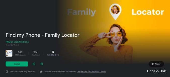 Aplikasi Family Locator