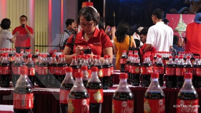 Coca cola terbalik