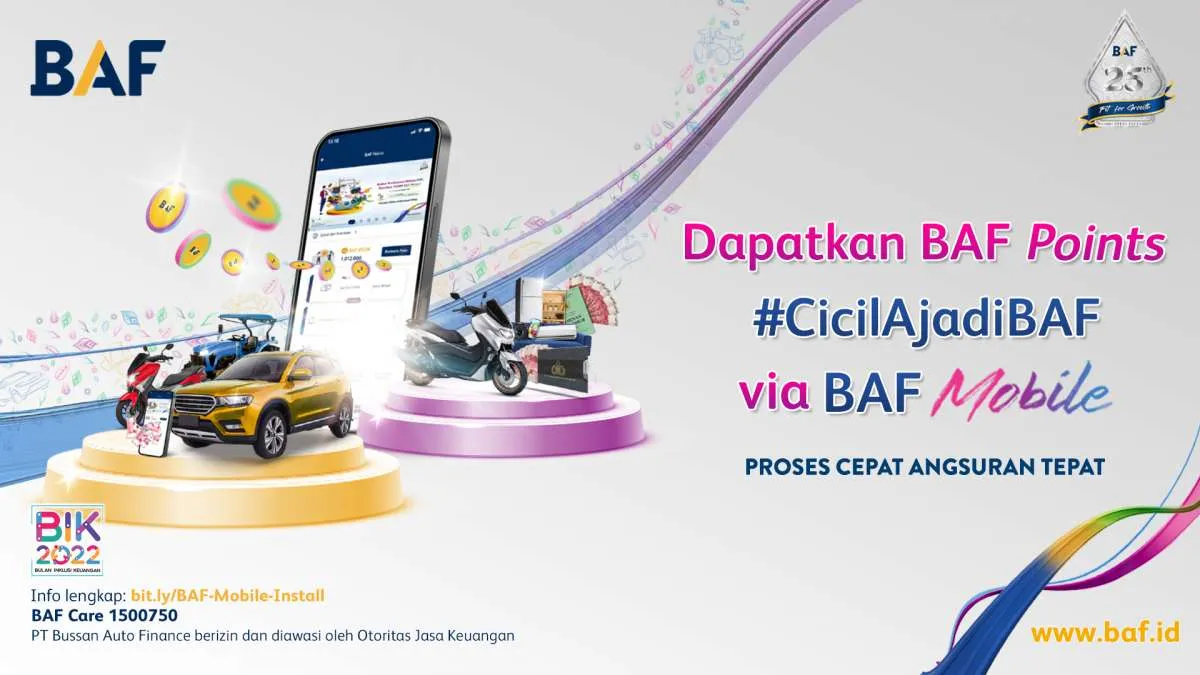 BAF Mobile Hadirkan BAF Points, Bisa Digunakan untuk Potong Cicilan