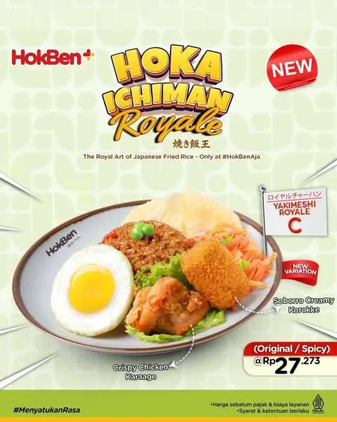 Promo HokBen Hoka Ichiman Royal C
