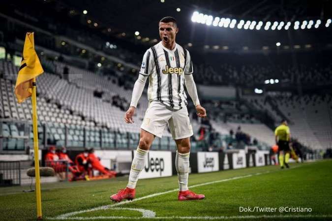 Manchester City tolak biaya Cristiano Ronaldo, Juventus upayakan tukar pemain