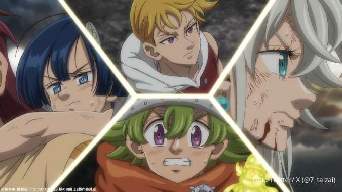 Nonton Nanatsu no Taizai: Mokushiroku no Yonkishi Season 2 di Mana? Ini Sinopsisnya