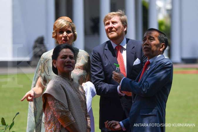 Gara-gara Sedah Mirah, sesi foto Jokowi dan Raja Belanda diulang