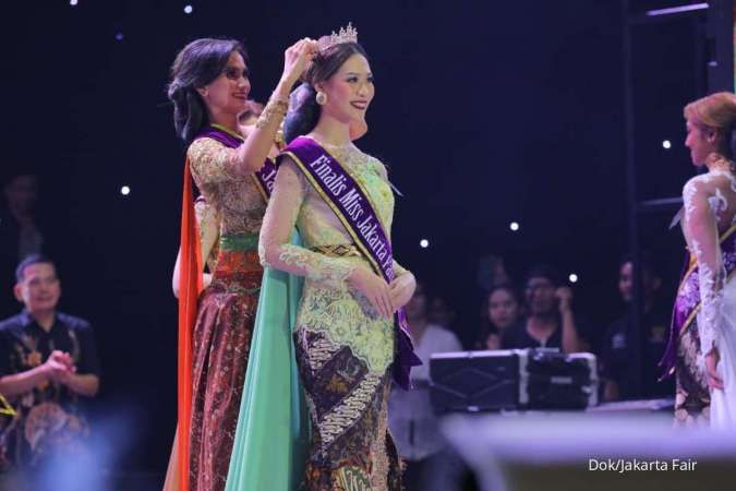 Monica Florence terpilih sebagai pemenang Miss Jakarta Fair 2022.