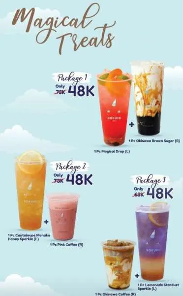 Promo Magical Treats Kokumi via Dine In dan Take Away