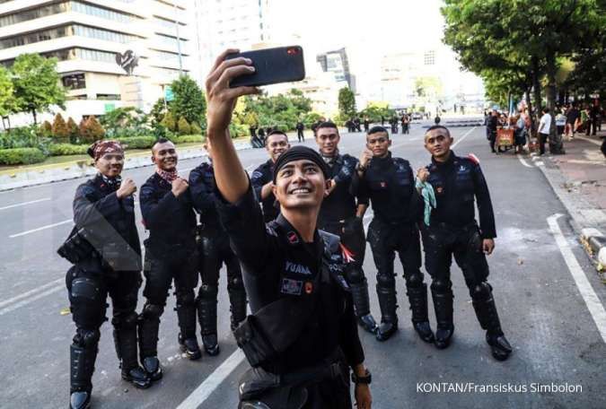 Amankan Pemilu, Polri Kerahkan 25.000 Brimob