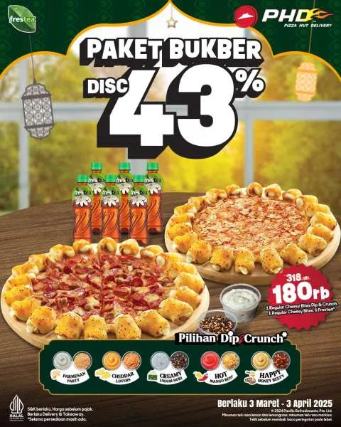 Promo PHD Paket Bukber Diskon 43%