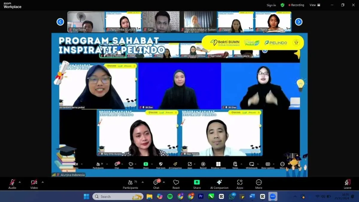 Sahabat Inspiratif Pelindo Beri Pelatihan Soft Skill & Hard Skill untuk Mahasiswa