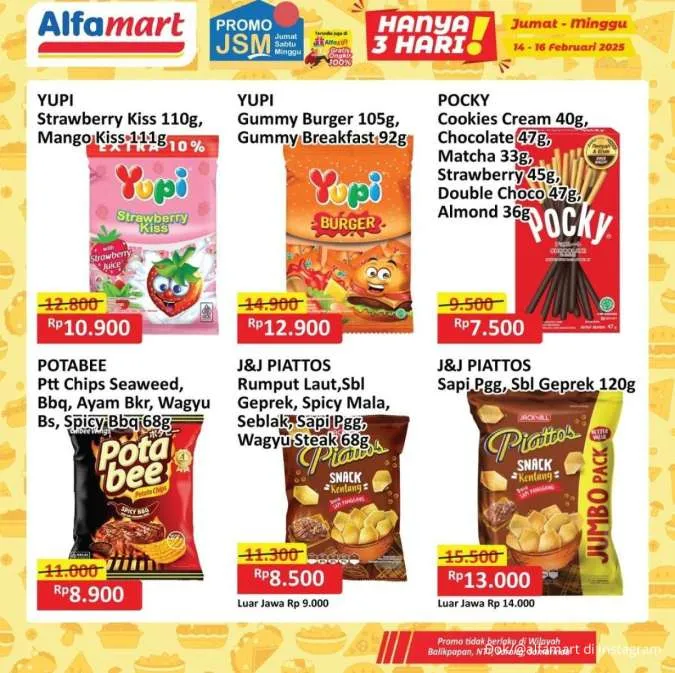 Promo JSM Alfamart Weekend 14-16 Februari 2025