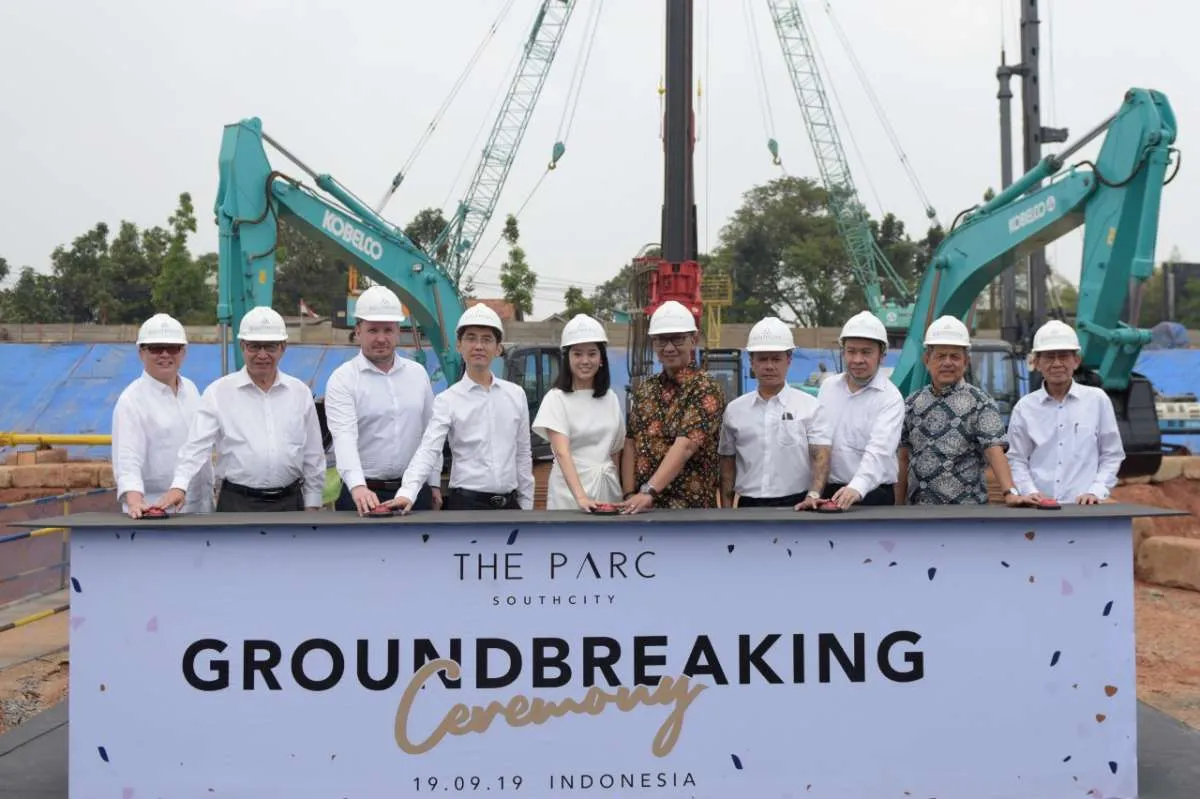 Harga mulai Rp 357 juta, Setiawan groundbreaking Apartemen The Parc SouthCity 