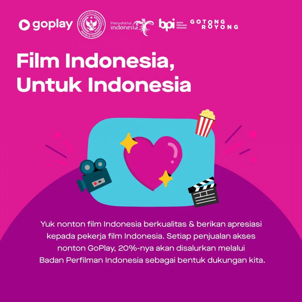 GoPlay menginisiasi rangkaian festival film dan serial online