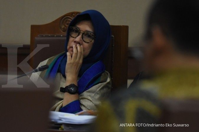 Mantan Dirut Pertamina Karen Agustiawan protes Jaksa terkesan memilih barang bukti