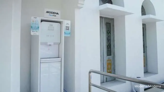 Kurangi Sampah Plastik, Modena Tambah 8 Titik Air Minum Gratis