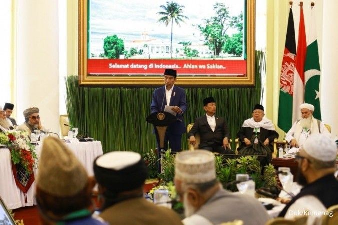 Presiden Jokowi buka konferensi ulama tiga negara di Istana Bogor