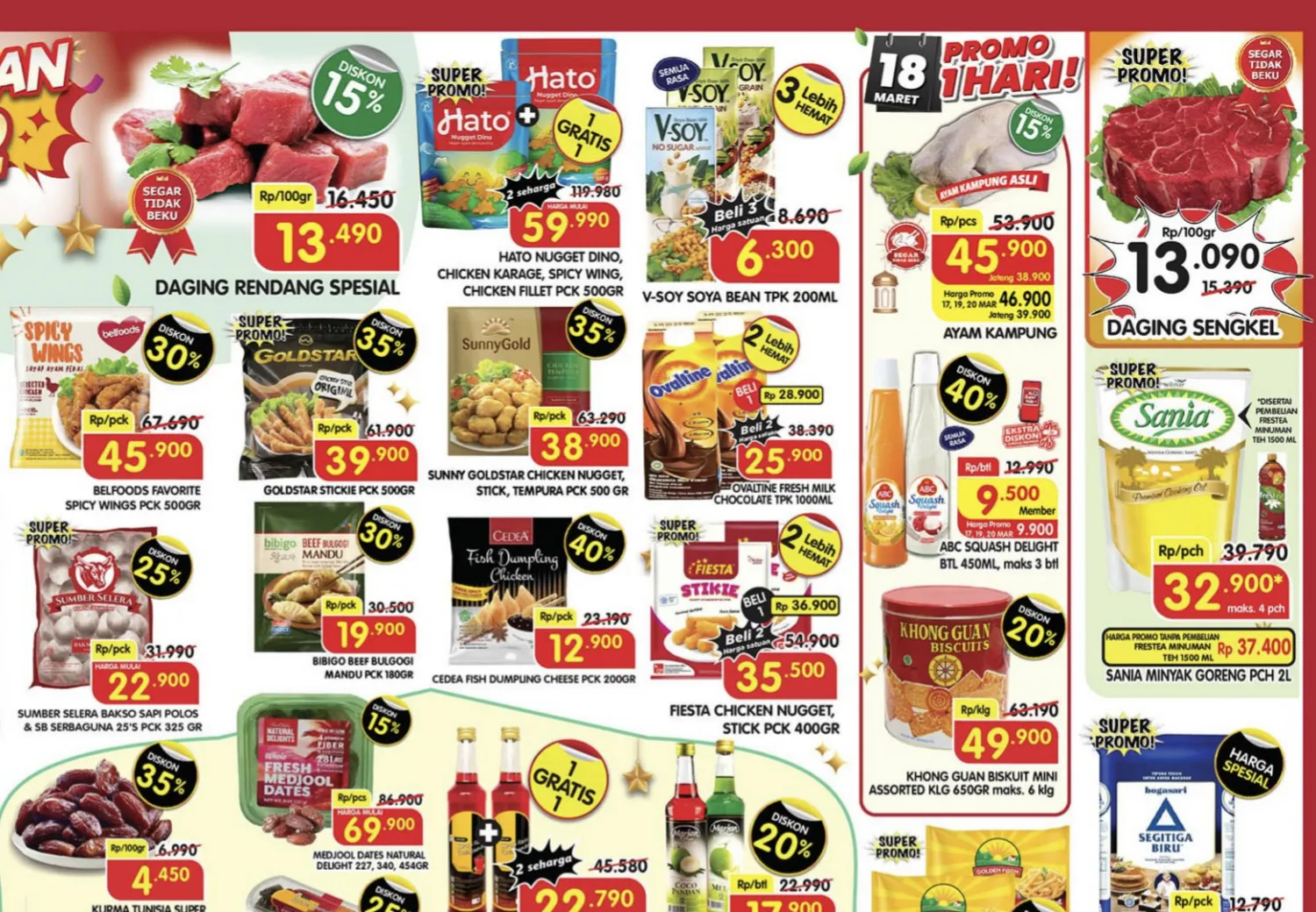 Promo Superindo Weekday Periode 17-20 Maret 2025