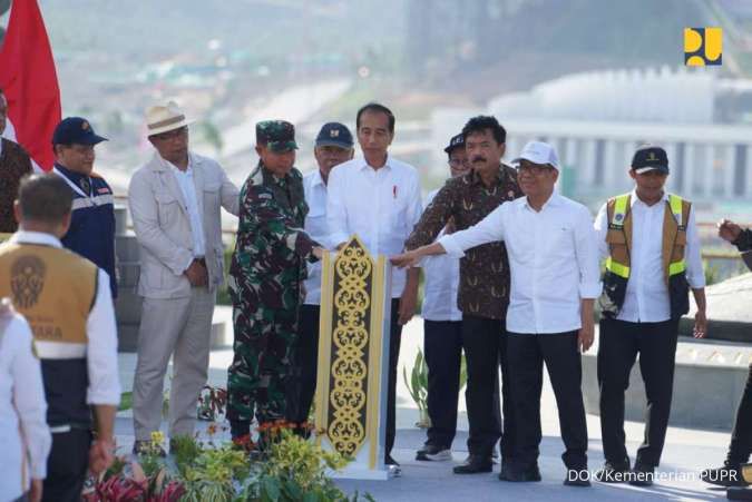 Presiden Jokowi Resmikan Taman Kusuma Bangsa di IKN