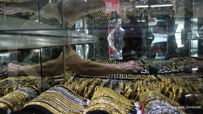 Jelang Lebaran, penjualan toko emas meningkat