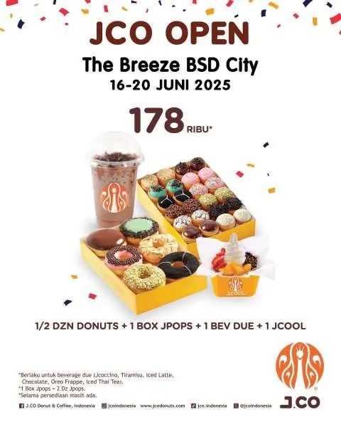 Promo JCO The Breeze BSD City Paket 178 Ribu