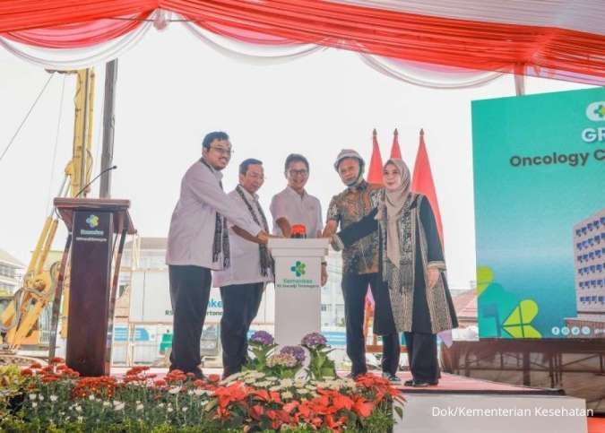 Menkes Budi Lakukan Groundbreaking Gedung Onkologi RSUP dr. Soeradji Tirtonegoro