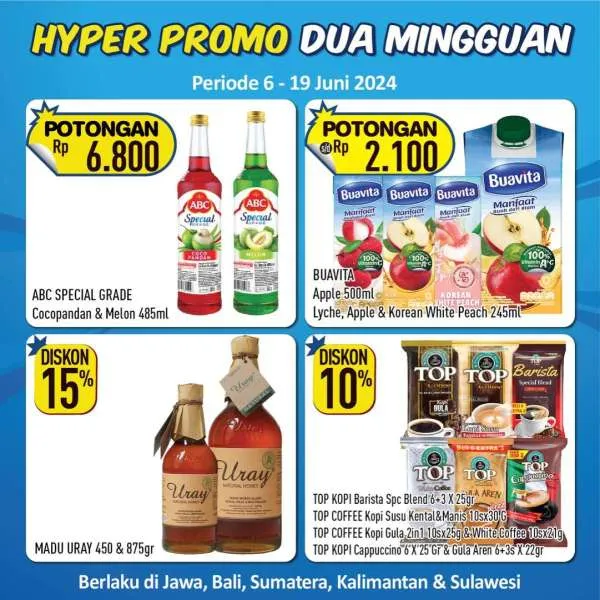 Promo Hypermart Dua Mingguan Periode 6-19 Juni 2024