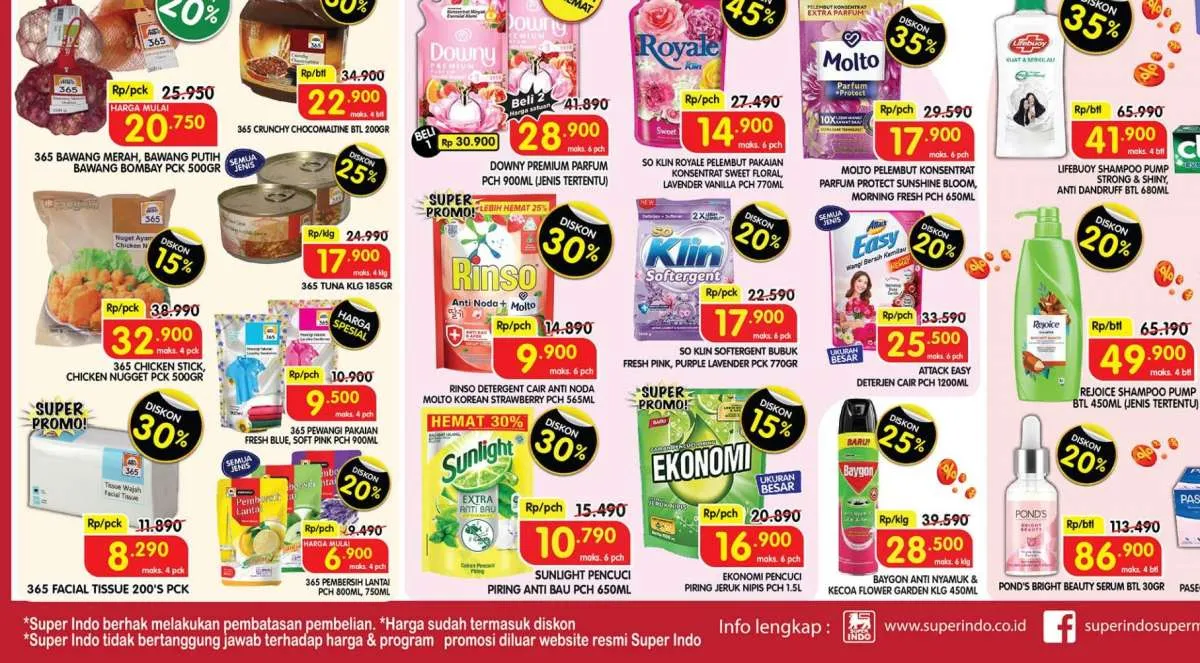 Promo Superindo Weekday 18 Oktober 2023, Minyak Goreng Harga Spesial Sampa Besok