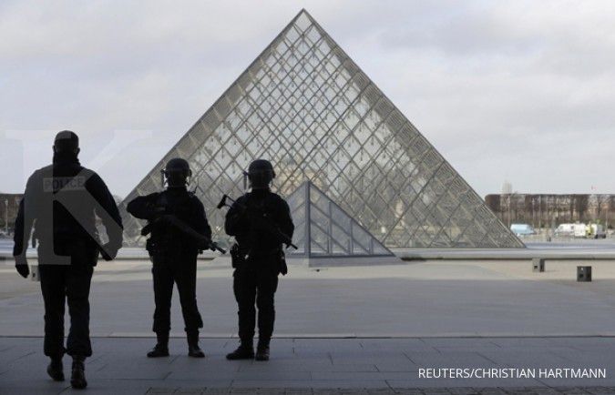 Polisi Prancis kembali mendapat serangan teror