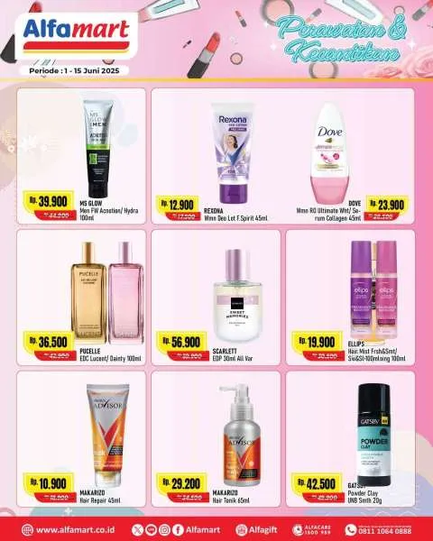 Promo Alfamart Beauty Fair Diskon s/d 45% Periode 1-15 Juni 2025