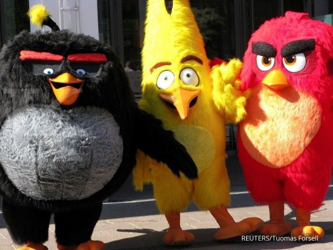 Terhempas dalam, saham Angry Birds ambles 54% sejak IPO 