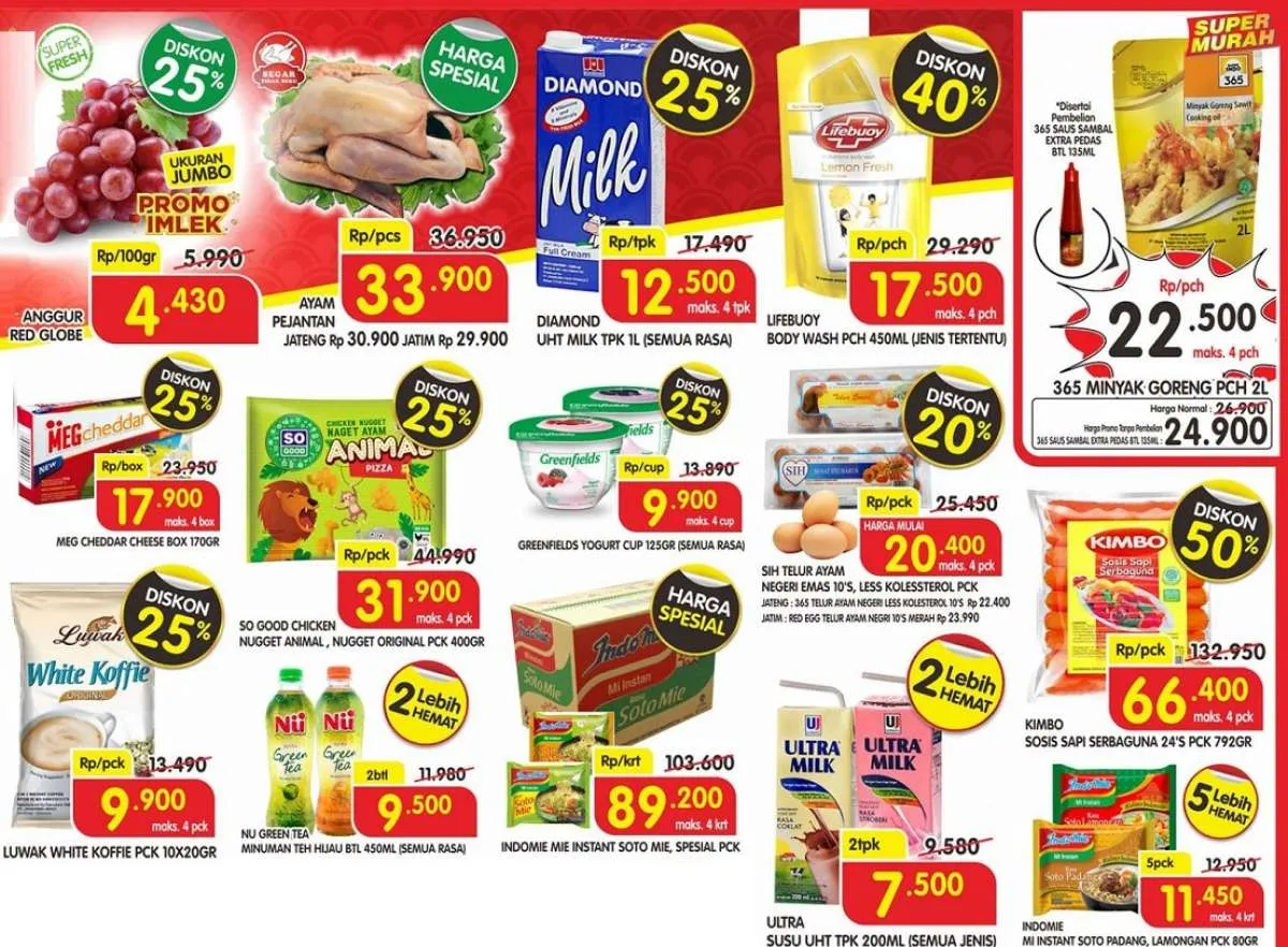 Promo Superindo hari ini 10 Februari 2021, diskonan tengah pekan terbaru!