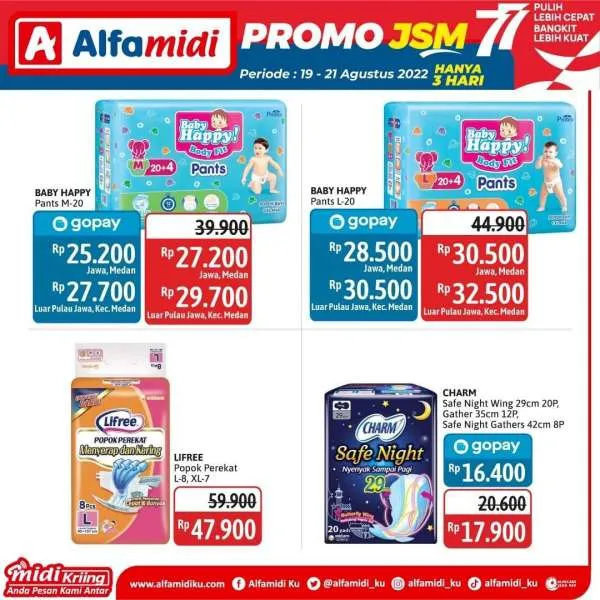 Promo JSM Alfamidi Periode 19-21 Agustus 2022